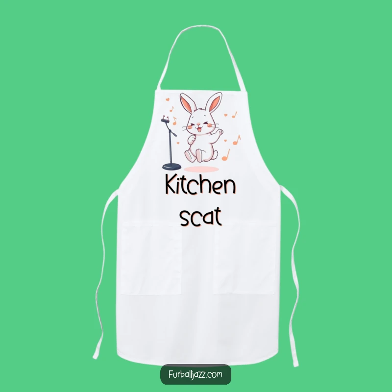 Funny Rabbit Jazz Beat Apron: Cook to the Beat with This Funny Gift