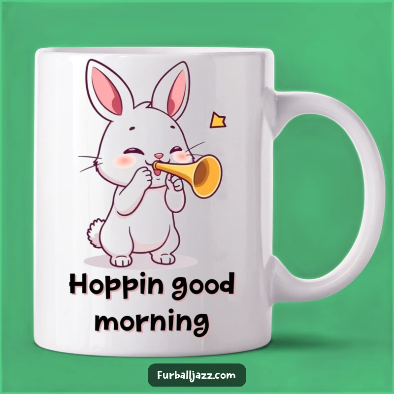 Funny Rabbit Trumpet Mug: Toot Your Own Horn With This Joyful Gift