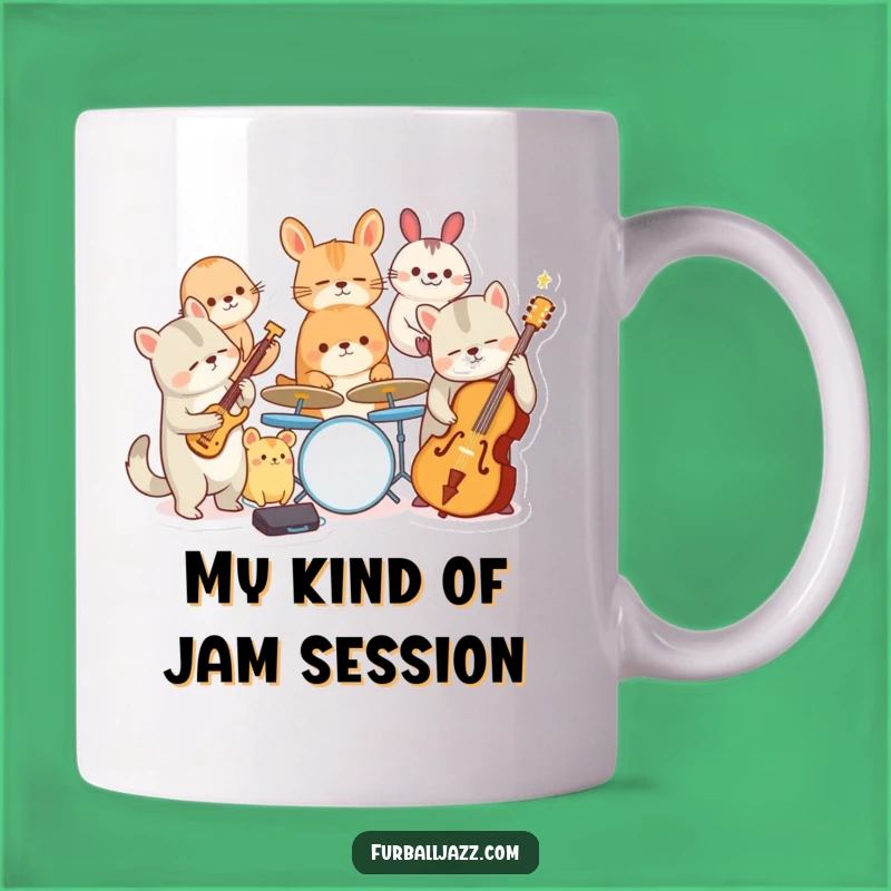 Funny Jazz Animal Band Mug: A Hilarious Gift for Music Lovers