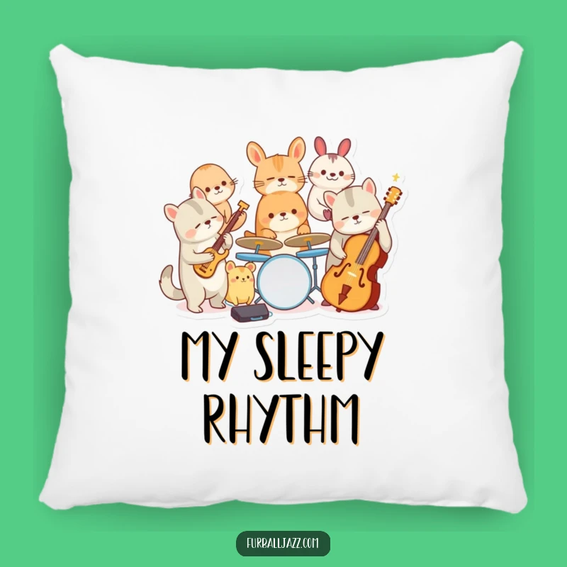 Funny Jazz Animal Band Pillow: Add Comfort and Comedy to Your Couch