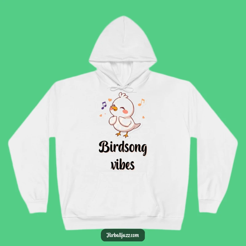 Funny Bird Flute Hoodie: Cozy Musical Vibes - Embrace Comfort with this Hilarious Funny Gift!