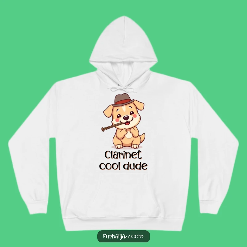Funny Dog Jazz Hoodie: Cozy Cool Pup, The Ultimate Funny Gift