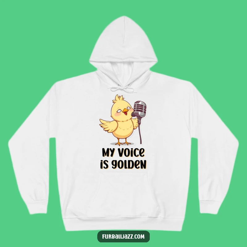 Funny Bird Singer Hoodie: Cozy Comfort, Perfect Gift for Songbirds