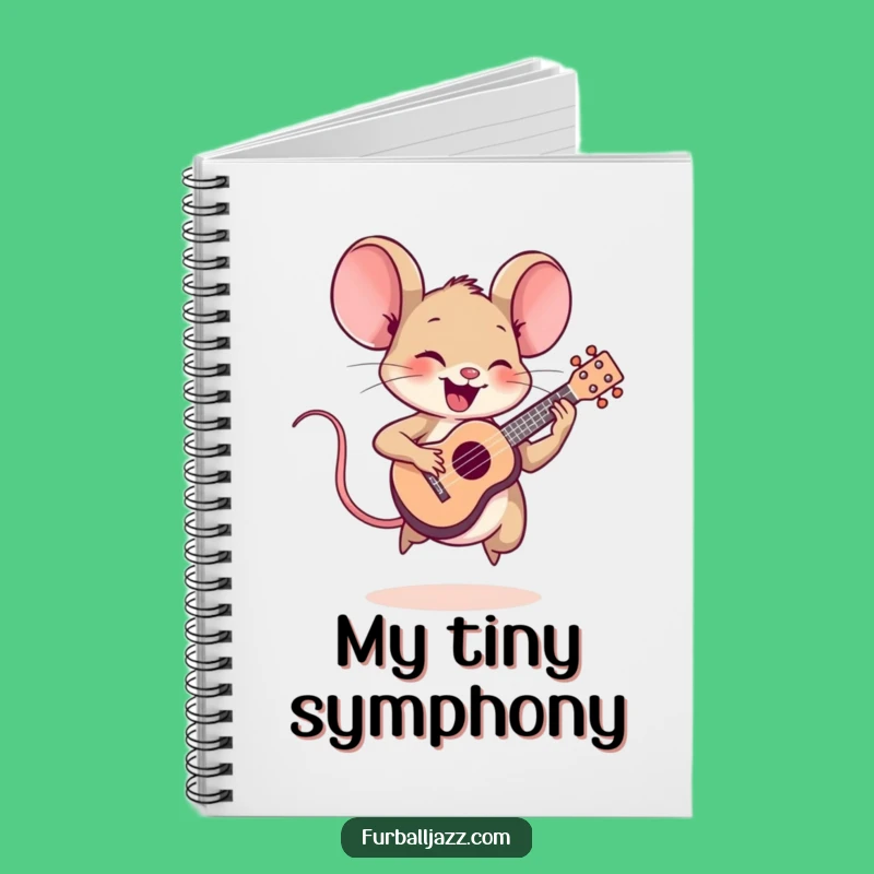 Funny Mouse Ukulele Notebook: Write Your Songs - Hilarious Gift for Songwriters