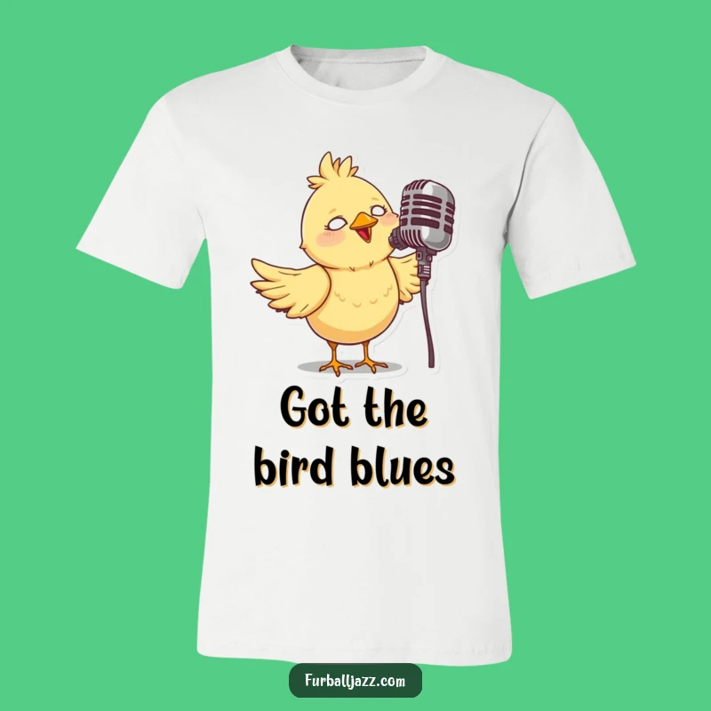 Funny Bird Singer T-Shirt: Whimsical Melody Tee, Perfect Gift for Performers