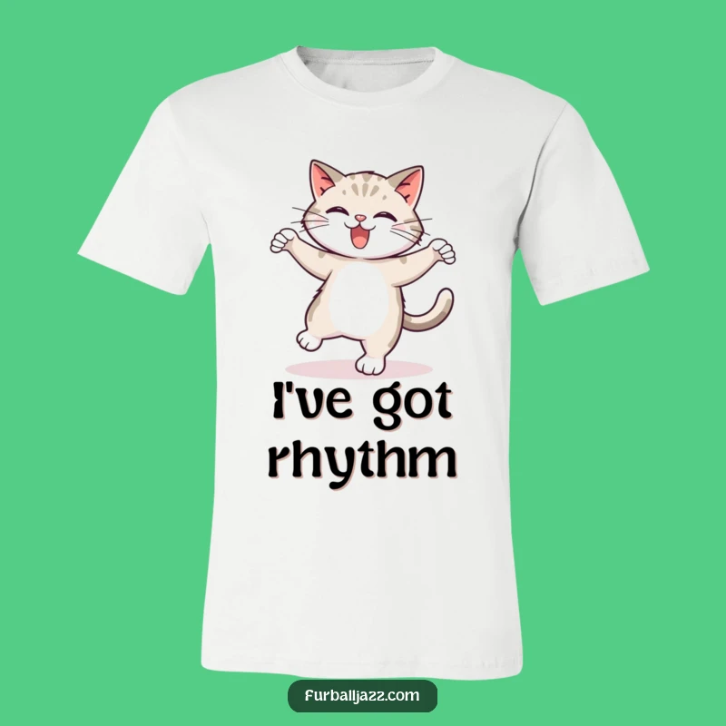 Funny Tap Dancing Cat T-Shirt - Unleash Your Inner Dancer